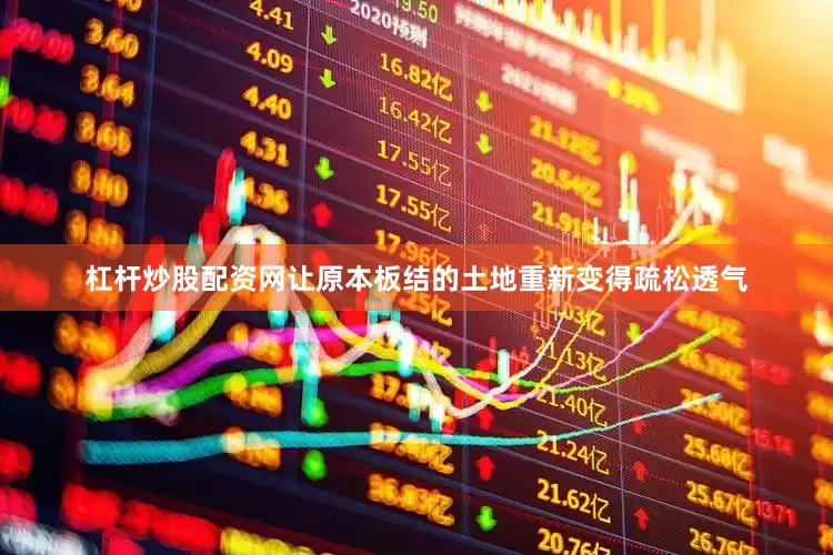 杠杆炒股配资网让原本板结的土地重新变得疏松透气